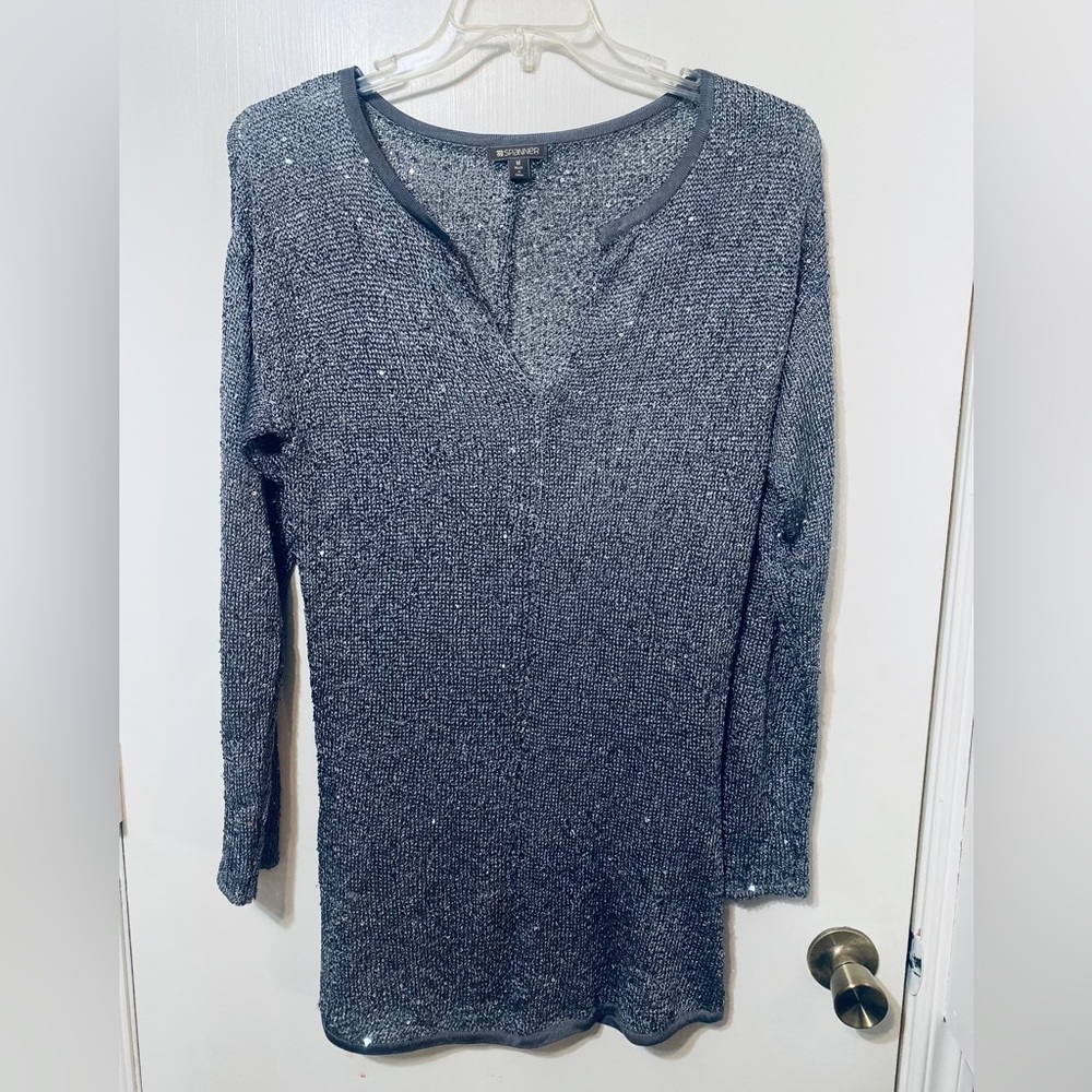 Silver Sequin Tunic